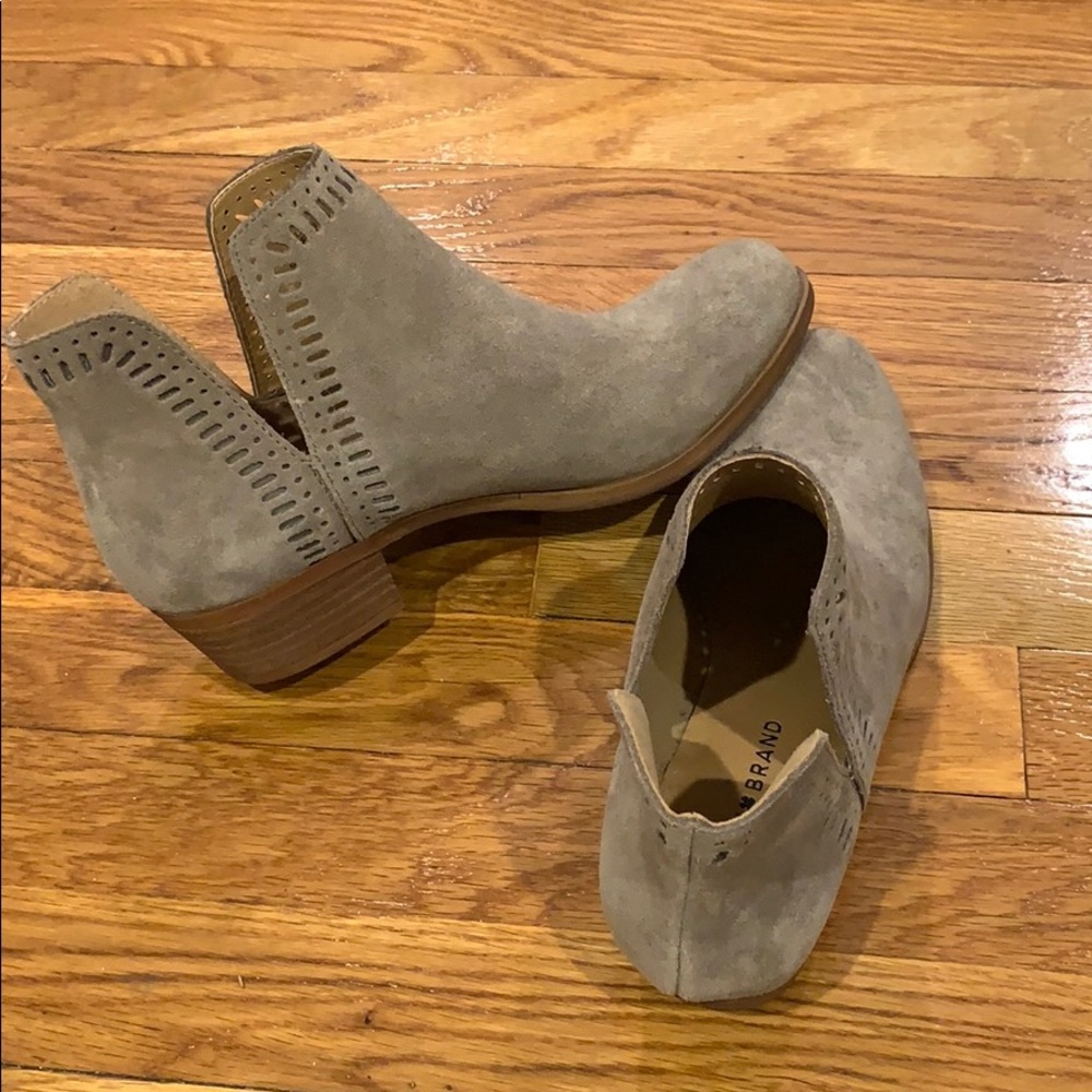 Worn once booties!